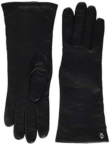 Roeckl Damen Ædelklassiker cashmere lang Handschuhe, Schwarz (Black 000), 6.5 EU im Sale